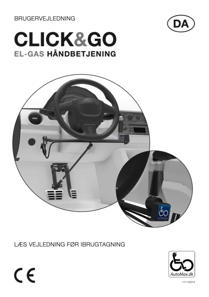 PDF med brugervejledning til AutoMax' Click & Go system ...